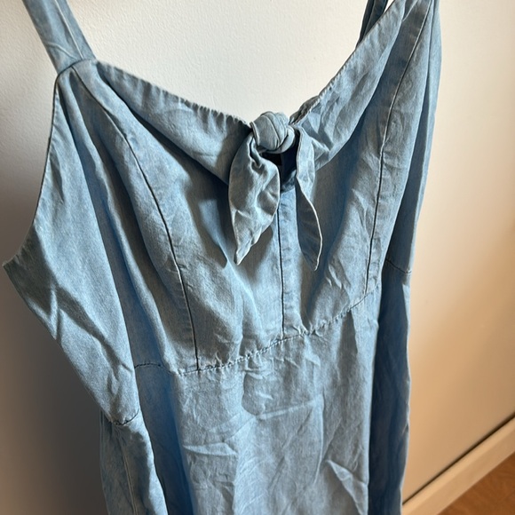 Old Navy soft denim dress. - Picture 2 of 6